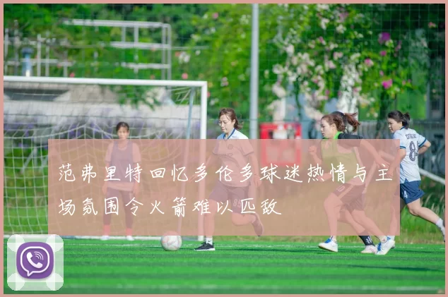 范弗里特回忆多伦多球迷热情与主场氛围令火箭难以匹敌
